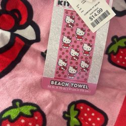 New Hello Kitty Towels 