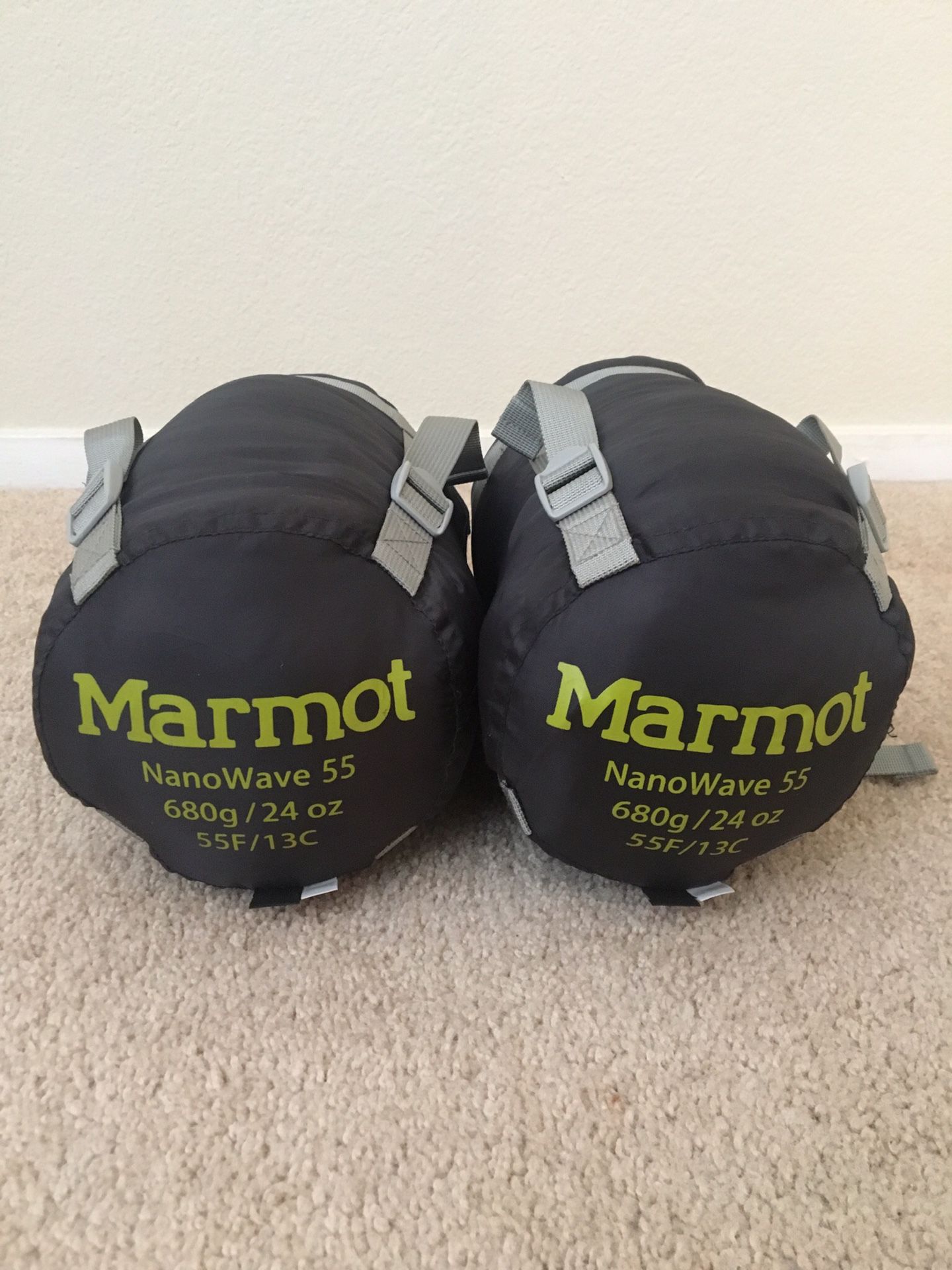 (2) Marmot Sleeping Bags