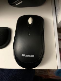 Microsoft Wireless Mouse with USB Dongle and Batteries