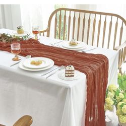 Cheese Cloth Table Runners