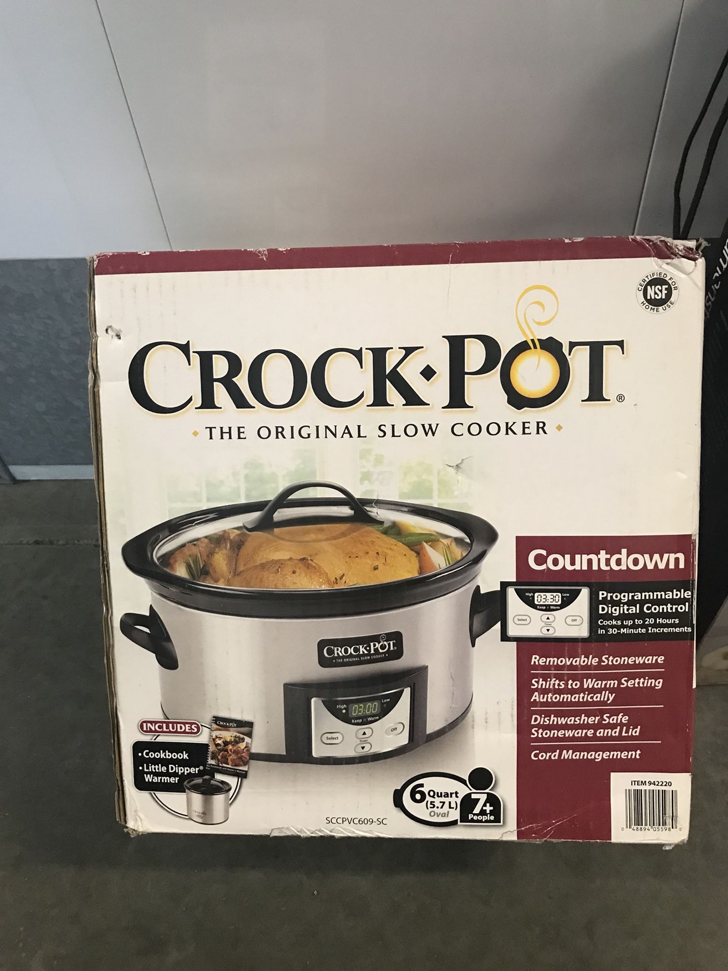 Crock Pot 6 quart