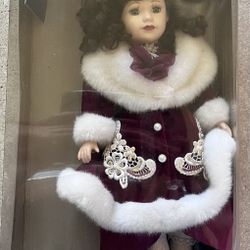 Victorian Collection Limited Edition Genuine Porcelain Doll By Melissa Jane 