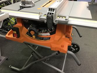 Ridgid 10” Table Saw