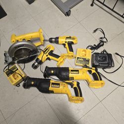 Dewalt Tool Lot For Sale Or Trade