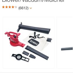 TORO Leaf BLOWER and Mulcher (Electric)