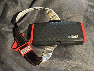 Myfold Comfort Grab-and-go Car Backless Booster Seat-Compact Used