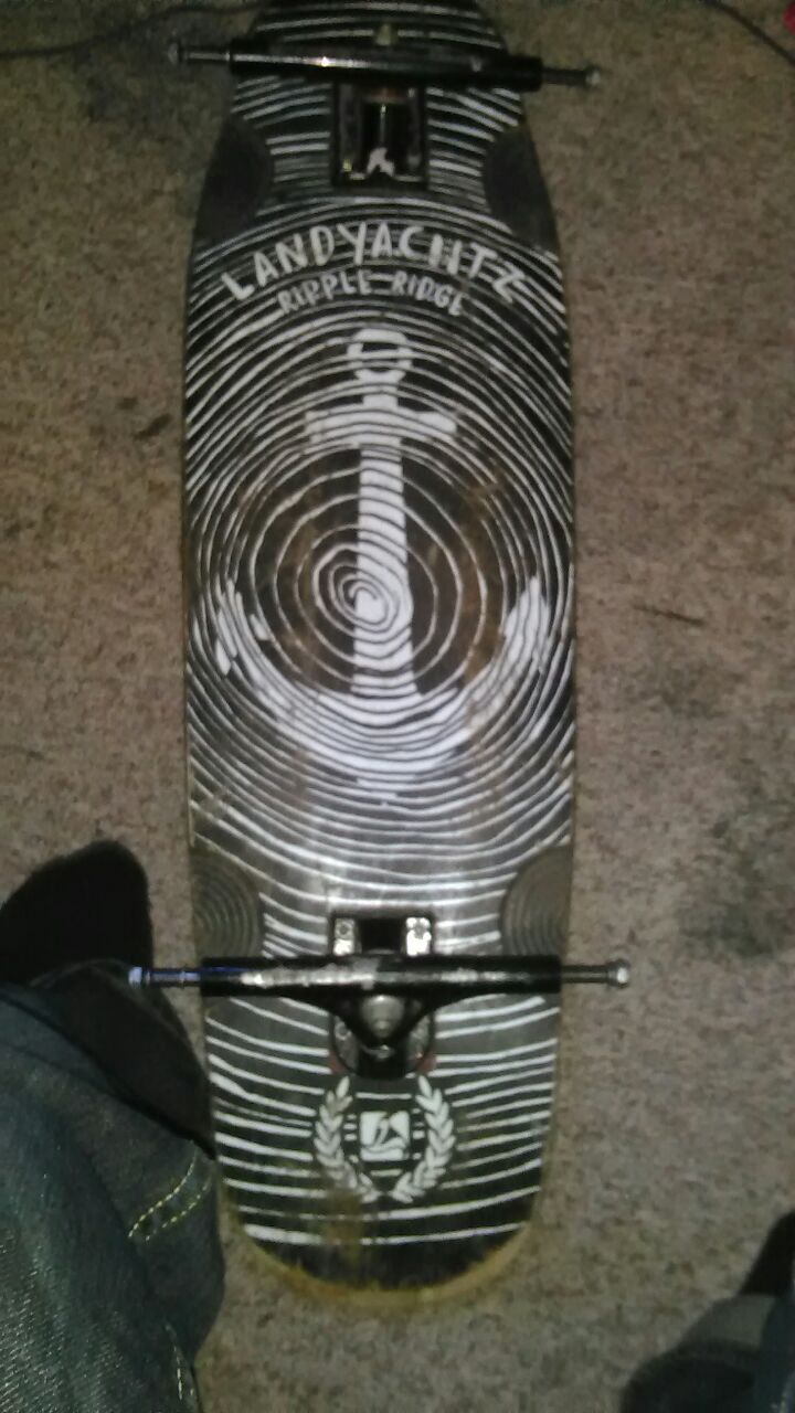 Landyachtz ripple ridge with Paris trucks