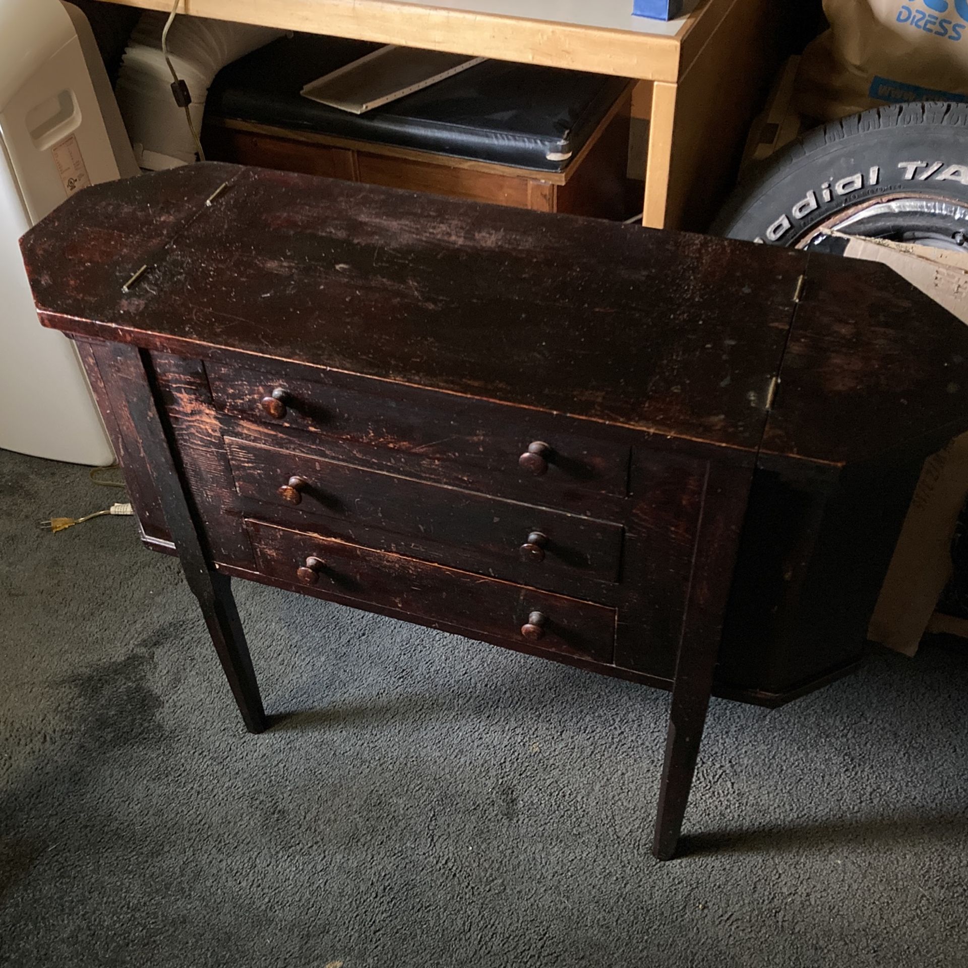Antique Martha Washington Sewing Table
