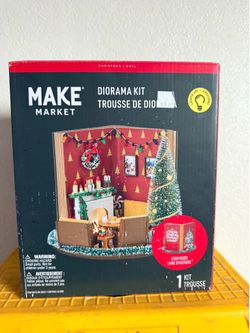 Christmas Noel Diorama miniature room  Kit