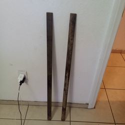 Two 36 Inch Steel Stakes