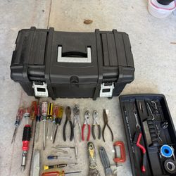 Toolbox And Assorted Tools