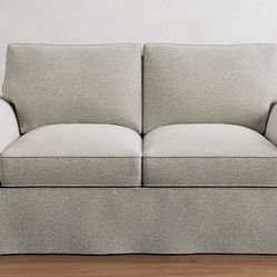 Pottery Barn 68” Rolled Arm Loveseats