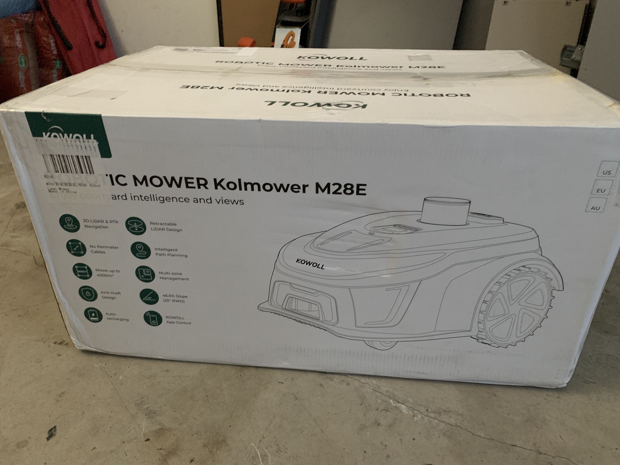 Kowoll Robot Lawn Mower - Model M28E