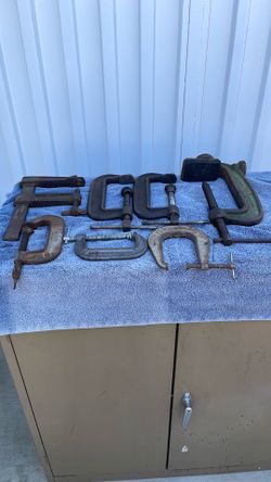 Vintage Heavy Duty C- Clamps