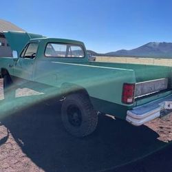 1985 W350 Dodge PowerRam 4 wheel drive
