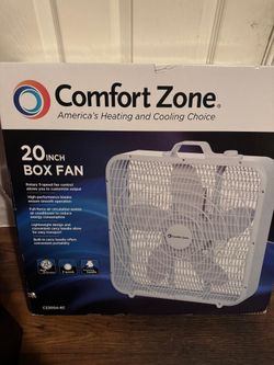 Box Fan Comfort Zone 20 Pulgadas