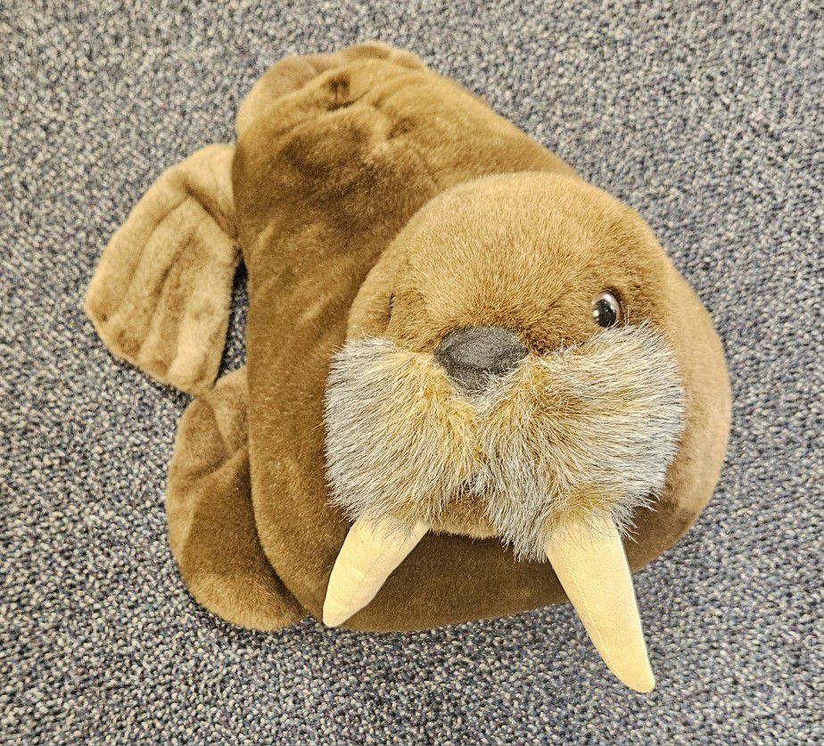 SeaWorld Plush 22" Walrus Stuffed Animal 