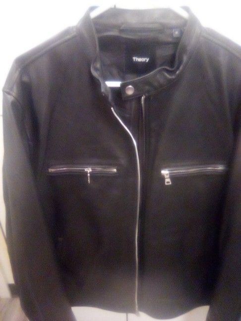 Woman's Black Leather Jacket