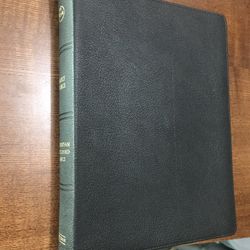 CSB Bible Verse By Verse Reference Premium Black Goatskin