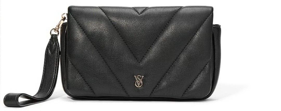 Victoria's Secret Phone Wristlet Black (54A2)