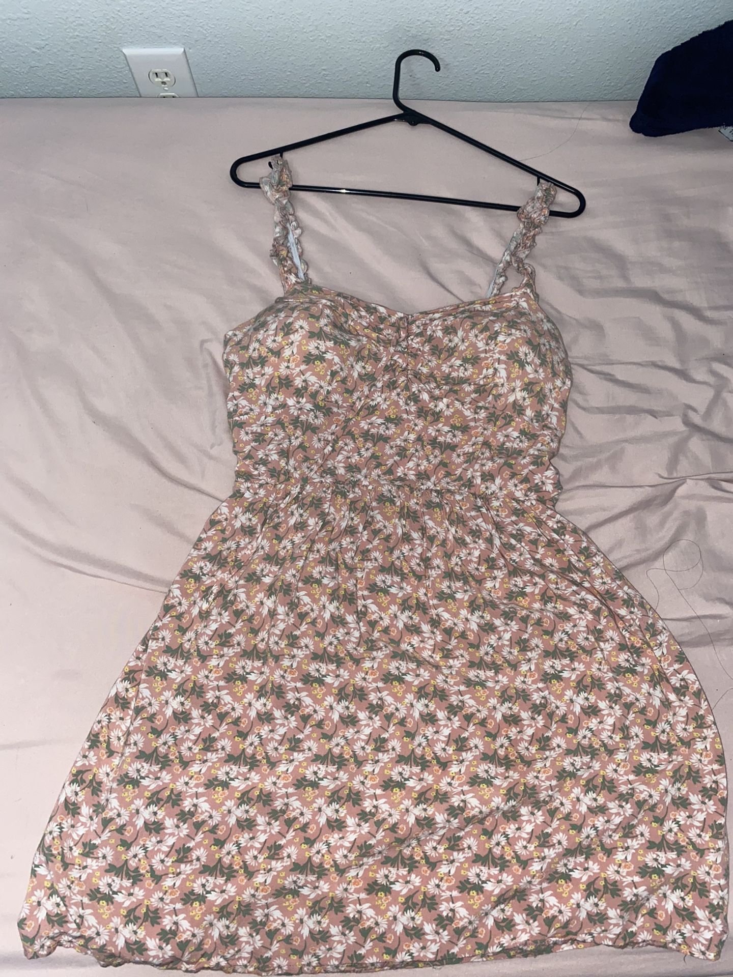 Ditsy Floral Blush Pink Dress