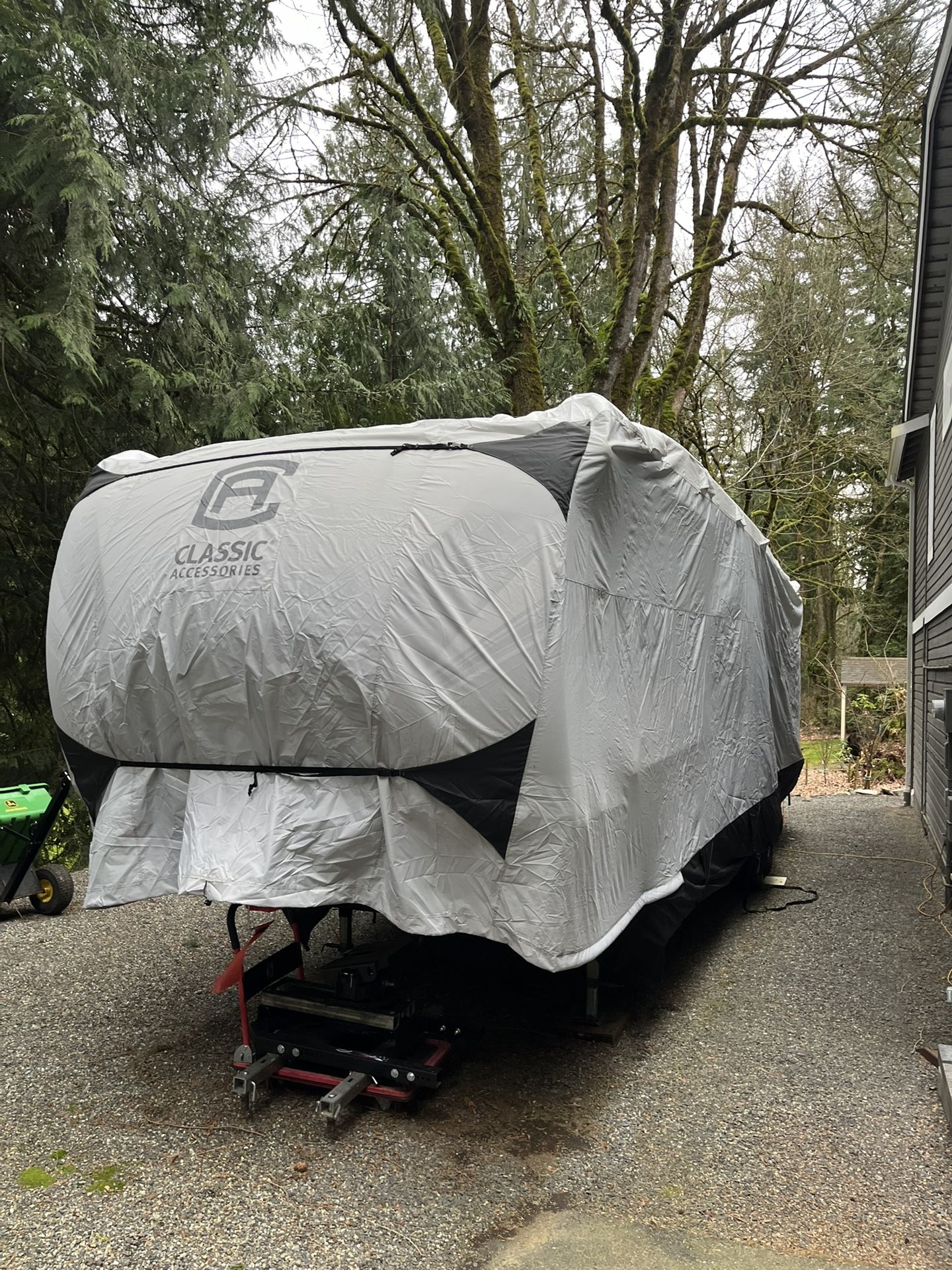 RV Cover for 5th Wheel Trailer $150