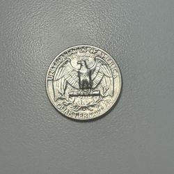 1964 Last Year Of The 90% Silver Quarter