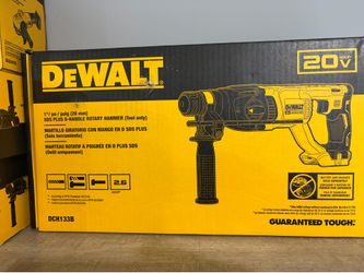 Dewalt 20v 1” sad ritary hammer mew no bateria