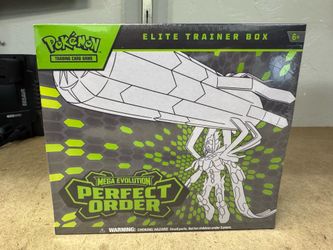 Pokemon TCG Mega Evolution Perfect Order Elite Trainer Box Factory Sealed