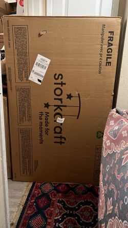 Storkcraft Maxwell 3-in-1 Convertible Baby Crib+ mattress Kolcraft  DET&diatrik  Pediatric 800 Extra Firm Infant & Toddle  ERMA-D  MERICA  #1  Baby Ma