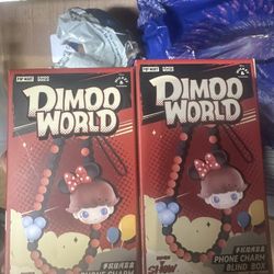 Dimoo World Phone Charm Popmart