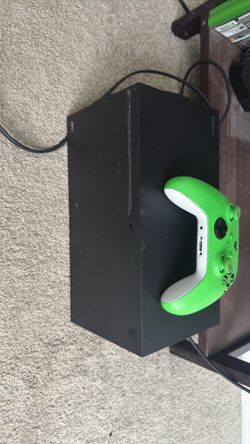 Xbox series x with remote and headset