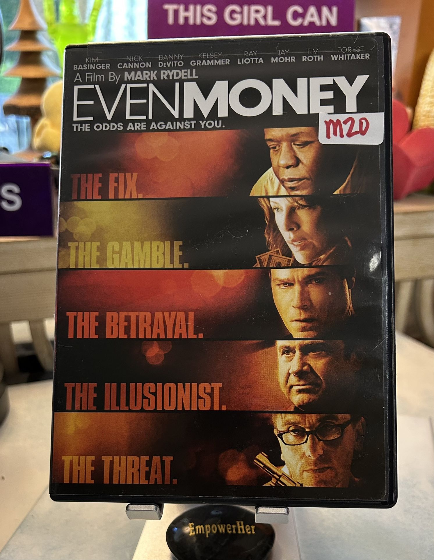 Even Money DVD Pre owned VG Rated R