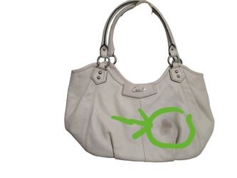 Coach White Purse Bag — $45.00