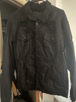Black Jean Jacket 