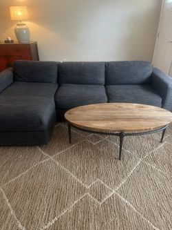 West Elm Urban Sectional And Table 
