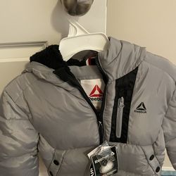 Reebok Boys Stretch Puffer Jacket, Sizes 5T