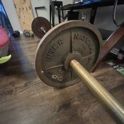 Barbell And Plates 