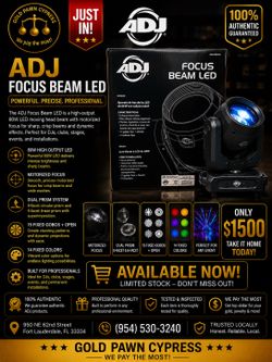 ADJ Focus Beam LED Moving Head Light