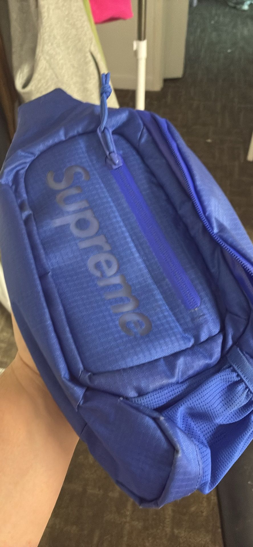 Supreme Royal Blue Sling Bag 