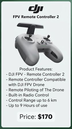 Open box DJI FPV Remote Controller