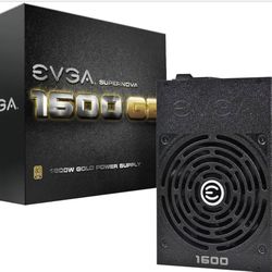 EVGA SuperNOVA 1600 G2 80+ GOLD, 1600W Fully Modular NVIDIA SLI and Crossfire Ready 10 Year Warranty Power Supply 120-G2-1600-X1