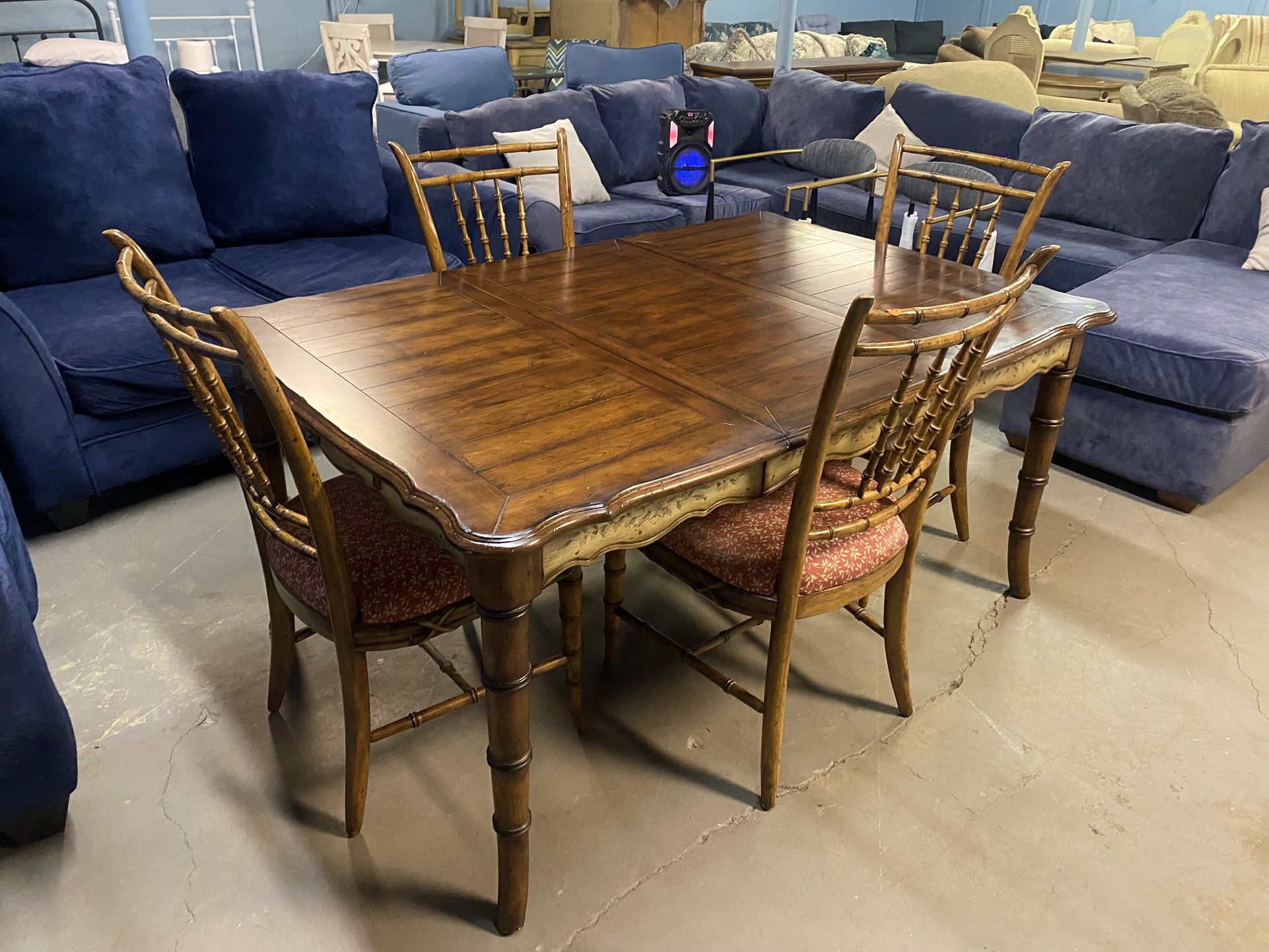 Nice Wooden Dining Table with 4 chairs.