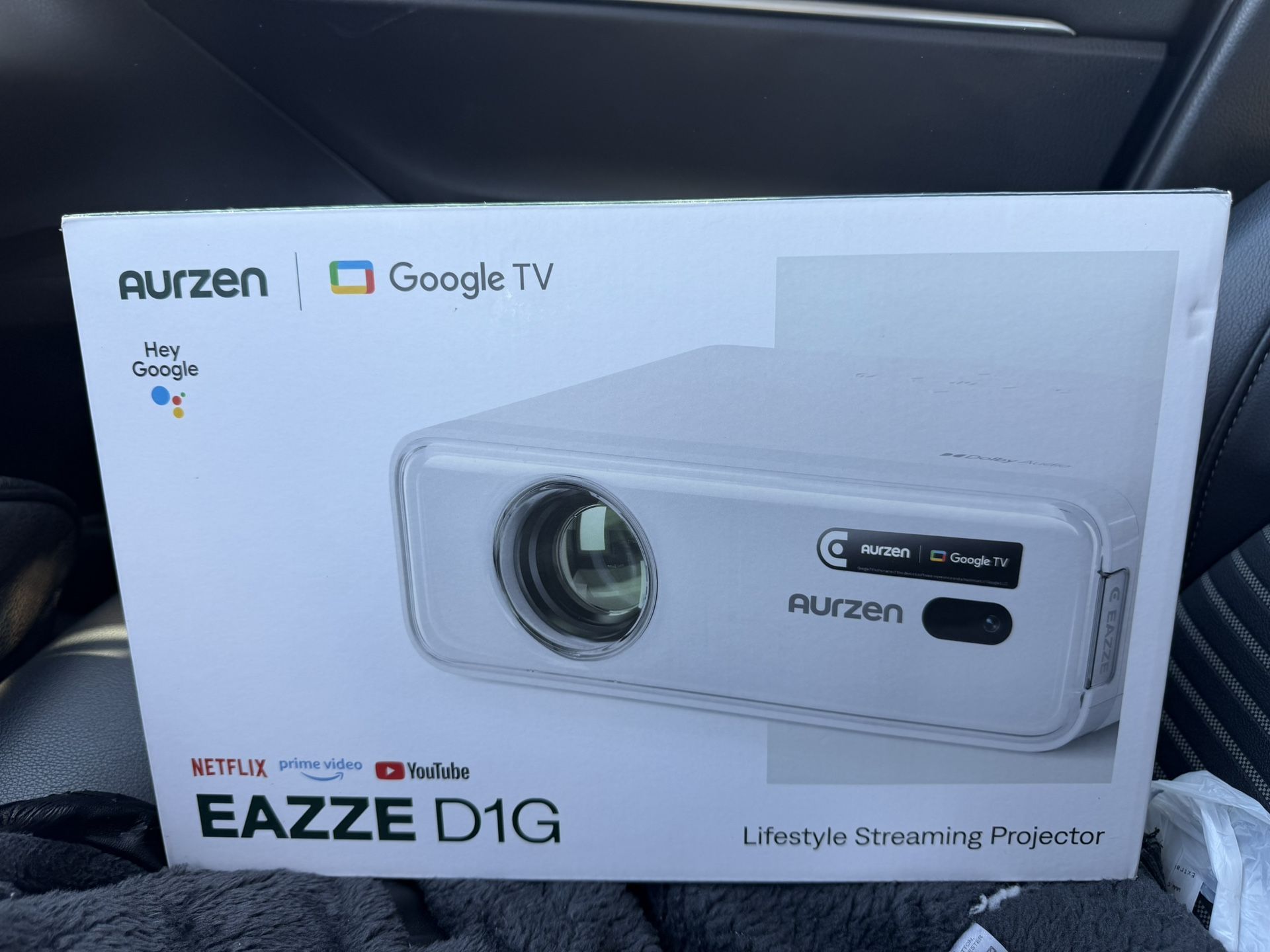 Aurzen 4K Google TV Projector
