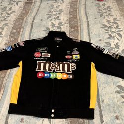NASCAR M&M Jacket Large