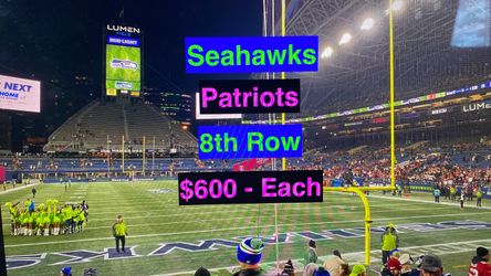 Seahawks Patriots Tickets