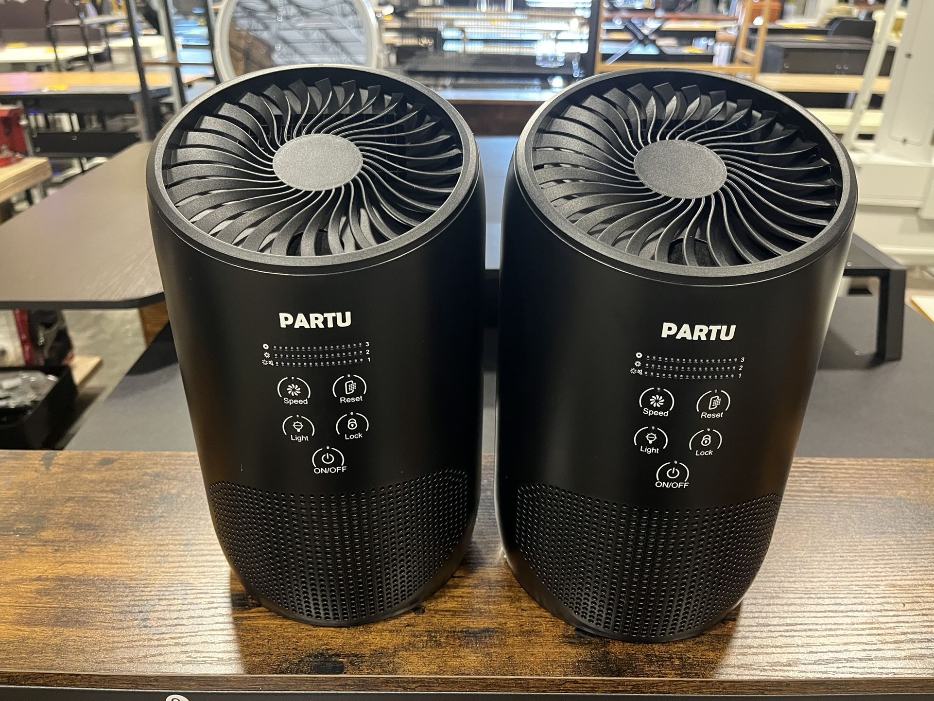 KS #072209 PARTU Air Purifiers for Home with Aromatherapy, True HEPA Air Purifier with Lock Set, Quiet Air Cleaner for Dust, Smoke, Pets Dander, Polle