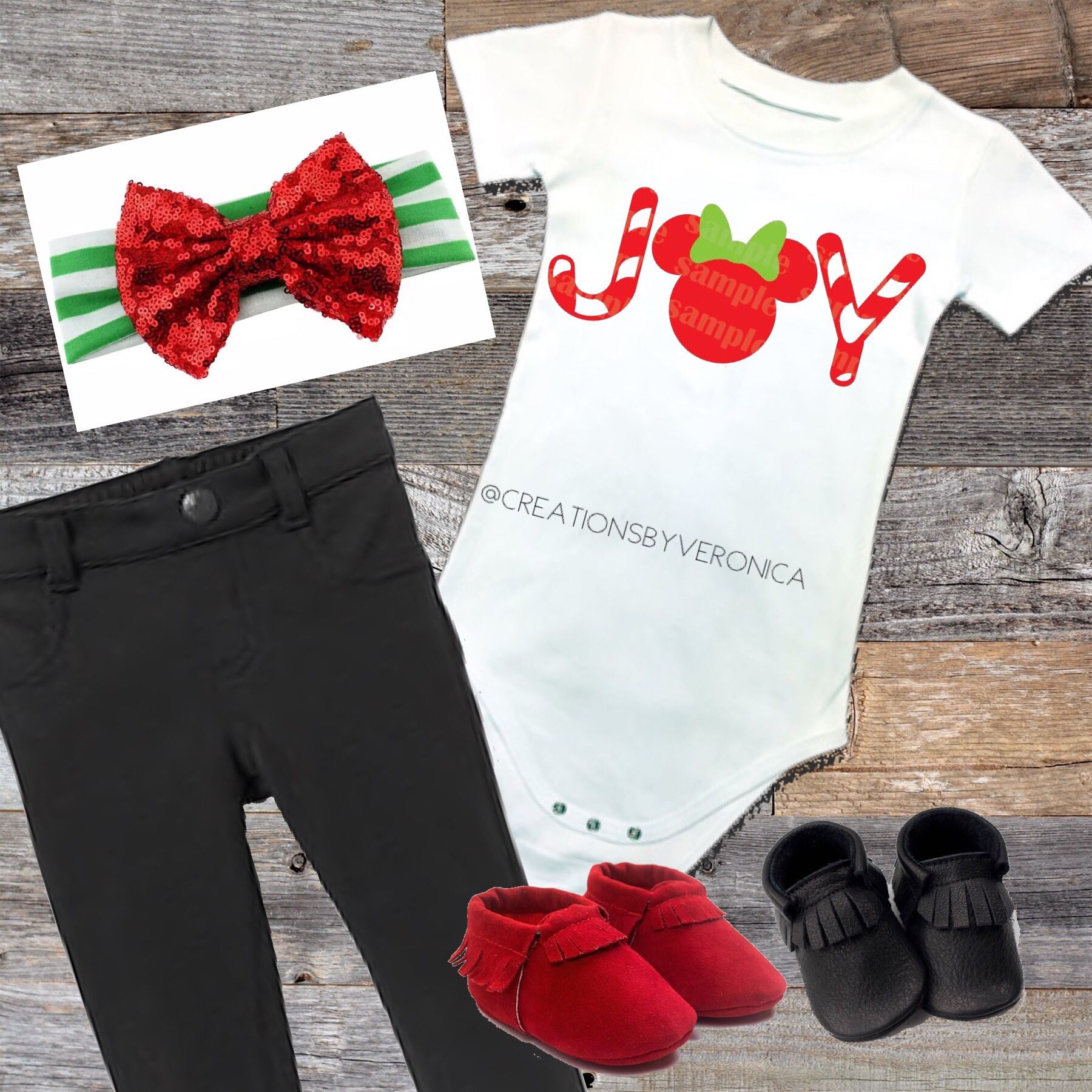 Yoy Disney Christmas Onesie or Shirts