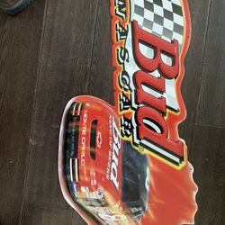 Metal Budweiser Sign