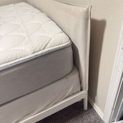 IKEA bed, base and Sepra mattress